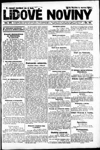 Lidov noviny z 7.6.1917, edice 2, strana 1