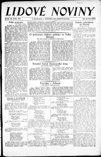 Lidov noviny z 7.6.1924, edice 2, strana 1