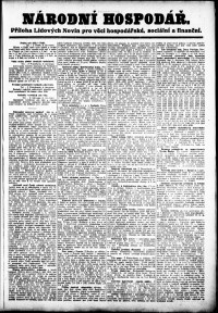 Lidov noviny z 7.7.1914, edice 2, strana 1
