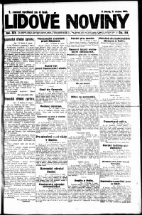 Lidov noviny z 7.8.1917, edice 2, strana 1