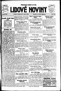 Lidov noviny z 7.8.1917, edice 3, strana 1