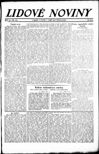 Lidov noviny z 7.9.1923, edice 2, strana 1