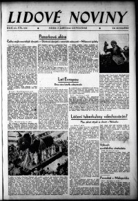 Lidov noviny z 7.9.1934, edice 2, strana 1