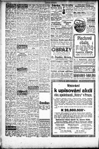 Lidov noviny z 8.2.1920, edice 1, strana 10