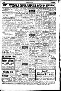 Lidov noviny z 8.3.1920, edice 2, strana 4