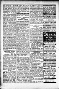 Lidov noviny z 8.4.1922, edice 1, strana 4