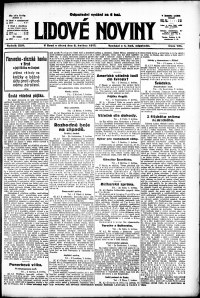 Lidov noviny z 8.5.1917, edice 3, strana 1