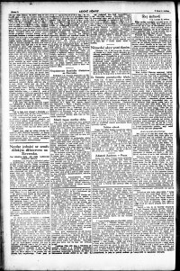 Lidov noviny z 8.5.1921, edice 1, strana 2
