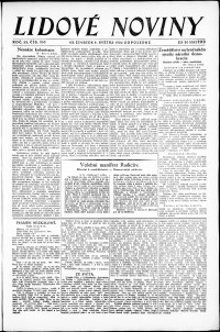 Lidov noviny z 8.5.1924, edice 2, strana 1