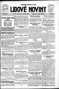 Lidov noviny z 8.6.1917, edice 2, strana 1
