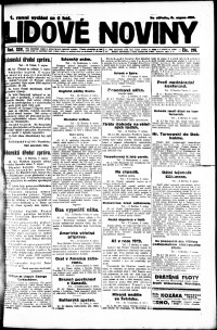Lidov noviny z 8.8.1917, edice 2, strana 1