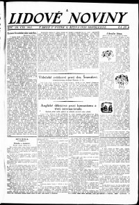 Lidov noviny z 8.10.1920, edice 2, strana 1