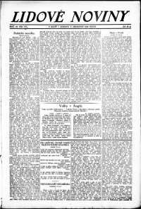 Lidov noviny z 8.12.1923, edice 1, strana 1