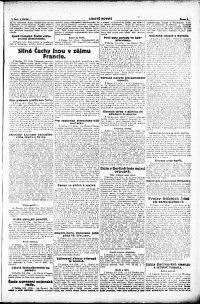 Lidov noviny z 9.3.1919, edice 1, strana 3