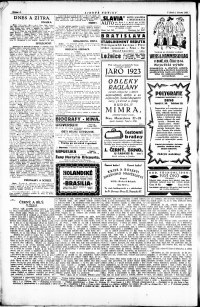 Lidov noviny z 9.3.1923, edice 2, strana 4