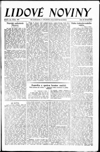 Lidov noviny z 9.4.1924, edice 2, strana 1