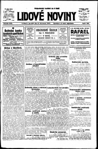 Lidov noviny z 9.7.1917, edice 2, strana 1