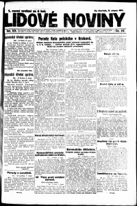 Lidov noviny z 9.8.1917, edice 2, strana 1