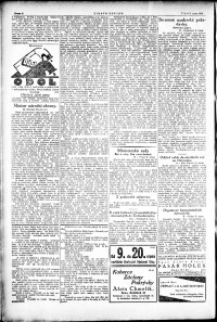 Lidov noviny z 9.8.1922, edice 1, strana 2