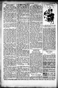 Lidov noviny z 9.9.1922, edice 1, strana 2