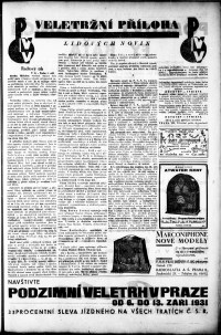 Lidov noviny z 9.9.1931, edice 1, strana 13