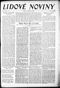 Lidov noviny z 9.9.1932, edice 1, strana 1