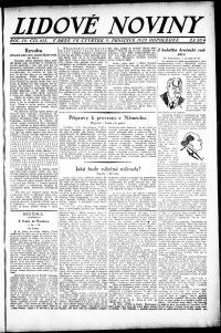Lidov noviny z 9.12.1920, edice 2, strana 1