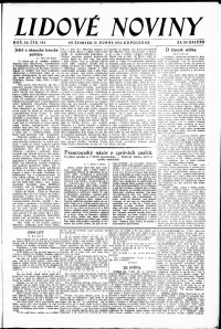 Lidov noviny z 10.4.1924, edice 2, strana 1