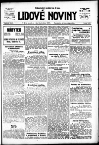Lidov noviny z 10.5.1917, edice 3, strana 1
