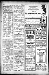 Lidov noviny z 10.5.1922, edice 1, strana 10