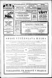 Lidov noviny z 10.5.1924, edice 1, strana 6