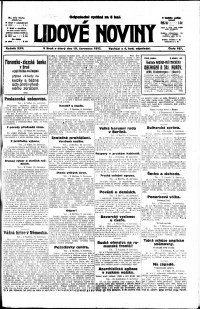 Lidov noviny z 10.7.1917, edice 3, strana 1
