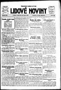 Lidov noviny z 10.8.1917, edice 3, strana 1