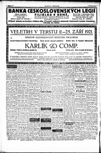 Lidov noviny z 10.8.1921, edice 1, strana 8
