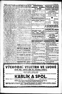 Lidov noviny z 10.8.1921, edice 1, strana 10