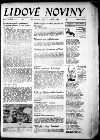 Lidov noviny z 10.9.1932, edice 1, strana 1