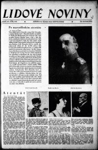 Lidov noviny z 10.10.1934, edice 2, strana 1