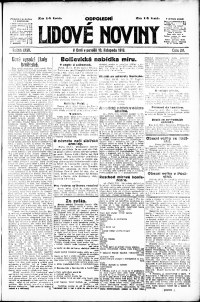 Lidov noviny z 10.11.1919, edice 2, strana 5