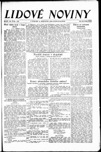 Lidov noviny z 11.3.1924, edice 2, strana 1
