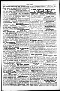 Lidov noviny z 11.4.1919, edice 1, strana 3