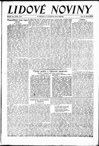 Lidov noviny z 11.4.1924, edice 1, strana 1