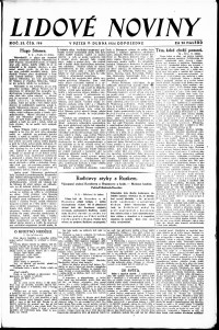 Lidov noviny z 11.4.1924, edice 2, strana 1