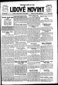Lidov noviny z 11.5.1917, edice 3, strana 1