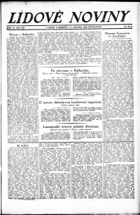 Lidov noviny z 11.6.1923, edice 2, strana 1
