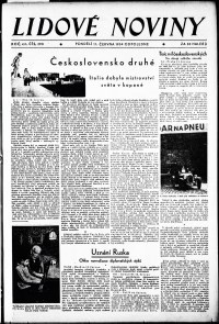 Lidov noviny z 11.6.1934, edice 2, strana 1