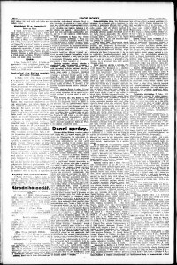 Lidov noviny z 11.7.1919, edice 2, strana 2