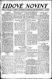 Lidov noviny z 11.7.1921, edice 2, strana 1