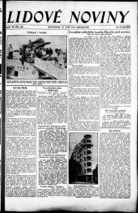 Lidov noviny z 11.9.1930, edice 2, strana 1