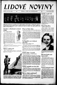 Lidov noviny z 11.9.1931, edice 2, strana 1