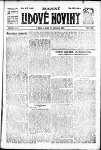 Lidov noviny z 11.11.1919, edice 1, strana 9